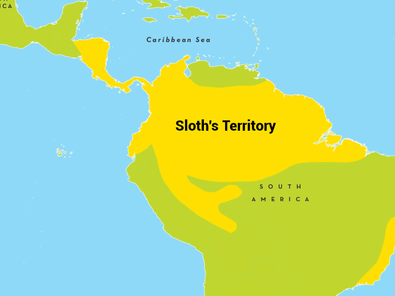 Sloth's Territory Map